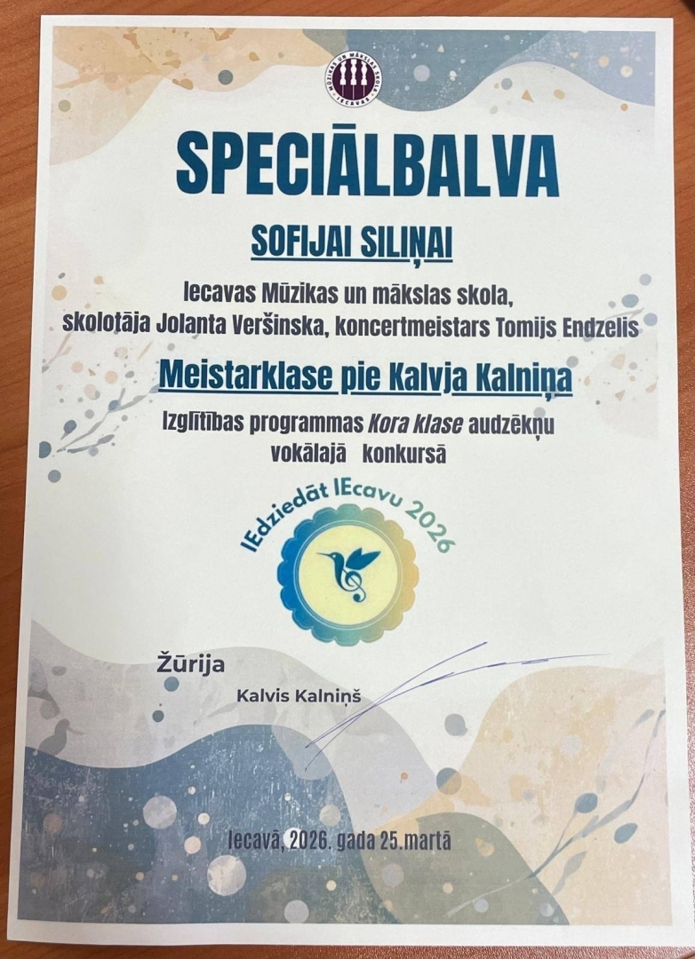 Specbalvas diploms